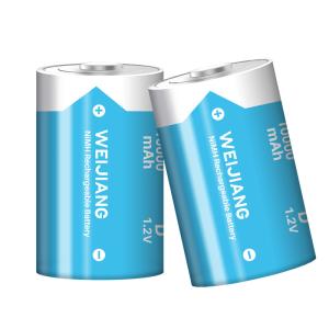 China 10000mAh 1.2v NiMH D Cell Battery REACH Approval Nickel Metal Hydride Battery wholesale