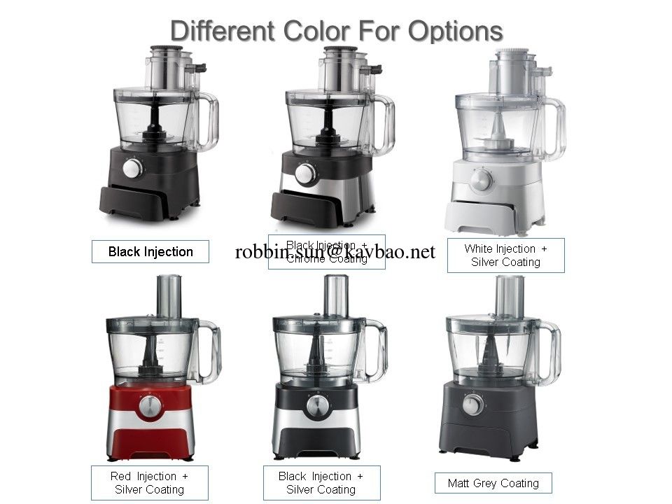 FP403 Multi Electric Food processor With Stainless Steel Blade and Blades Drawer