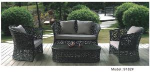 China outdoor garden rattan sofa/hotel sofa/patio sofa-9182 wholesale