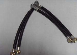 China Black Inlet 1/2 Inch Garden , Hose Spiral Water Hose EPDM Y Mixer wholesale