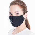 Fashion Design Cotton Face Mask N95 Pollution Mask With Breathing Valve