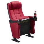 Comfortable High Density Foam Cinema Theatre Seats With Cup Holder