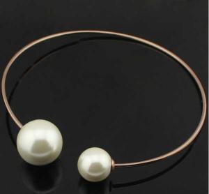 China 18IPG fashion Luxury BV FULL circle SHELL 316L Stainless Steel Chain Necklace Jewelry N141 wholesale