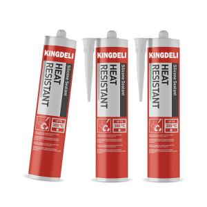 China Odorless One Component Silicone Sealant Weather Resistant Grey Color wholesale