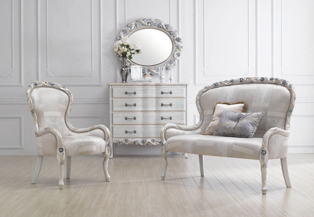Vintage furniture online classic italian chaise lounge TI-009