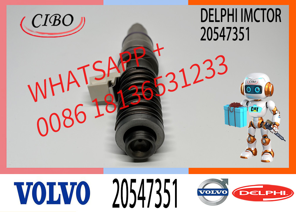 20547351 20708597 20747787 Injector 20702362 Mp7 MP8 Truck Parts Injector De Motor Mp8 21340611