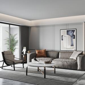 China Minimalism Round Rock Coffee Table wholesale