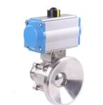 304 316 Stainless Steel Hygienic Weld Clamp Flange Thread Ball Valve with
