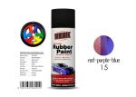 Air Dry Removable Rubber Spray Paint With Chameleon Red - Purple - Blue Color