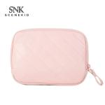Double Zipper Bridesmaid Gift Waterproof PU Cosmetic Bag