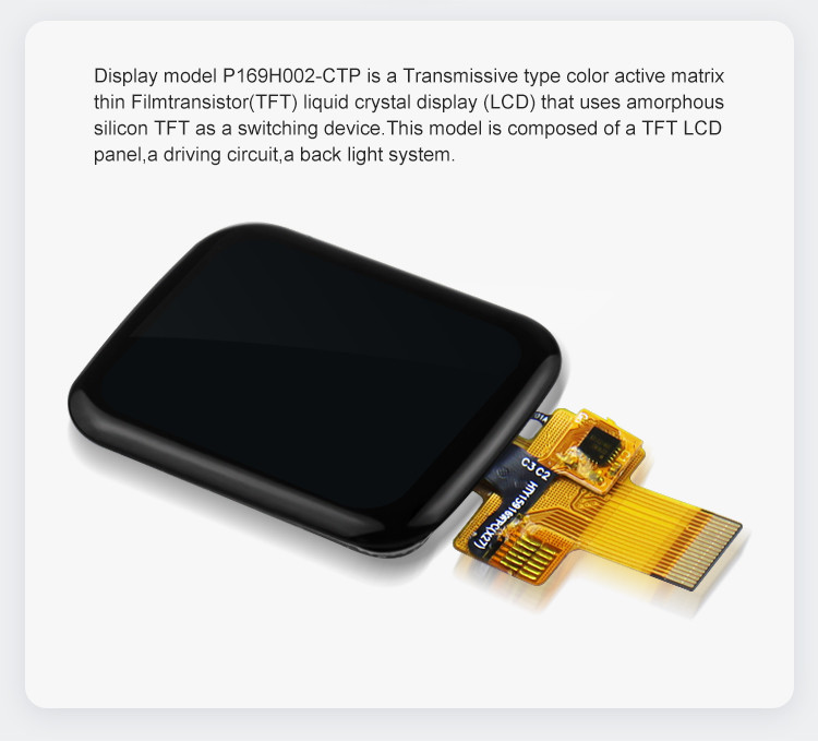 Polcd 1.69 Inch Touch Screen Lcd Display 240x280 SPI interface Small TFT Module