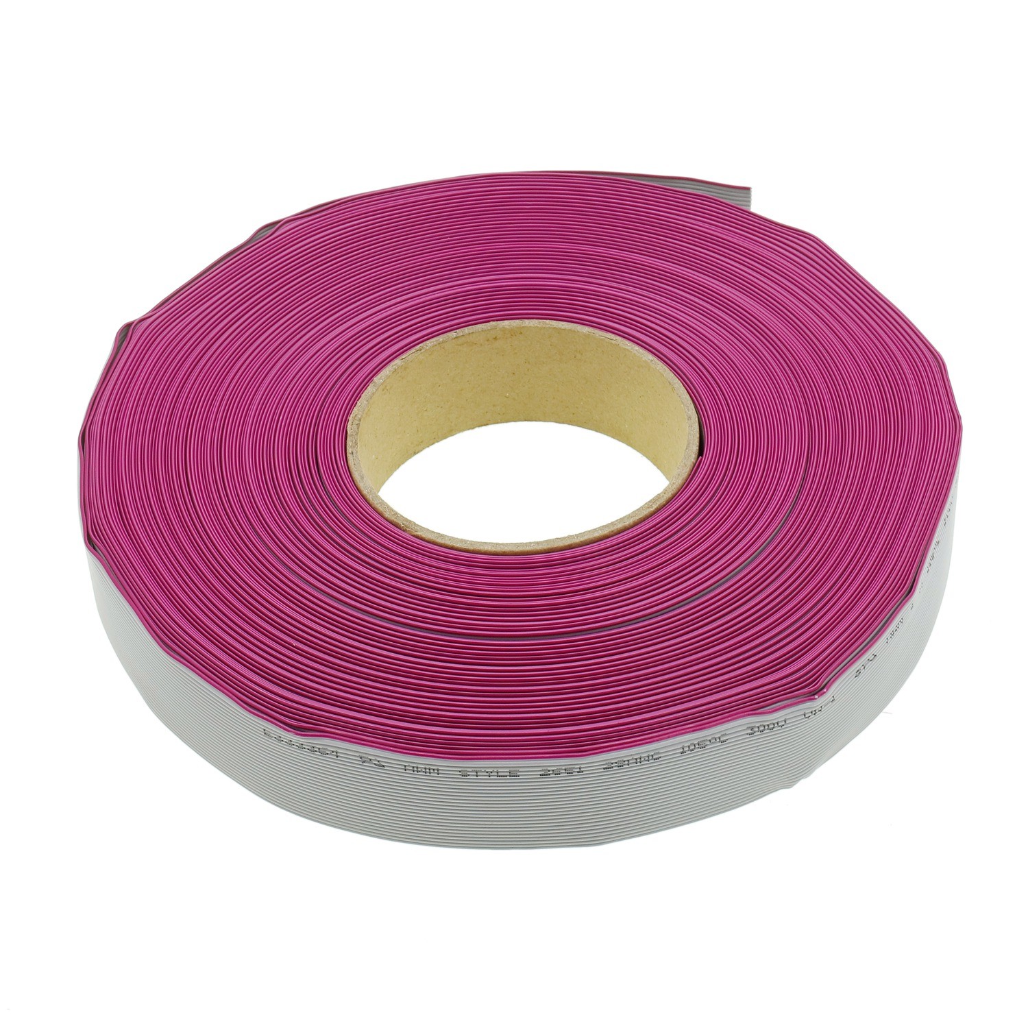 UL2651 Grey Flat Wire Cables 2.54mm 26AWG For IDC Connector Communication