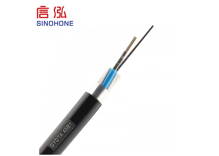 Ribbon Outdoor Fiber Optic Cable Flame Resistance For Access Network