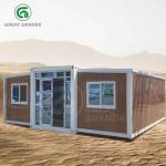 20ft Expandable House Manufacturer Earthquake Resistant Wind Resistant Sound