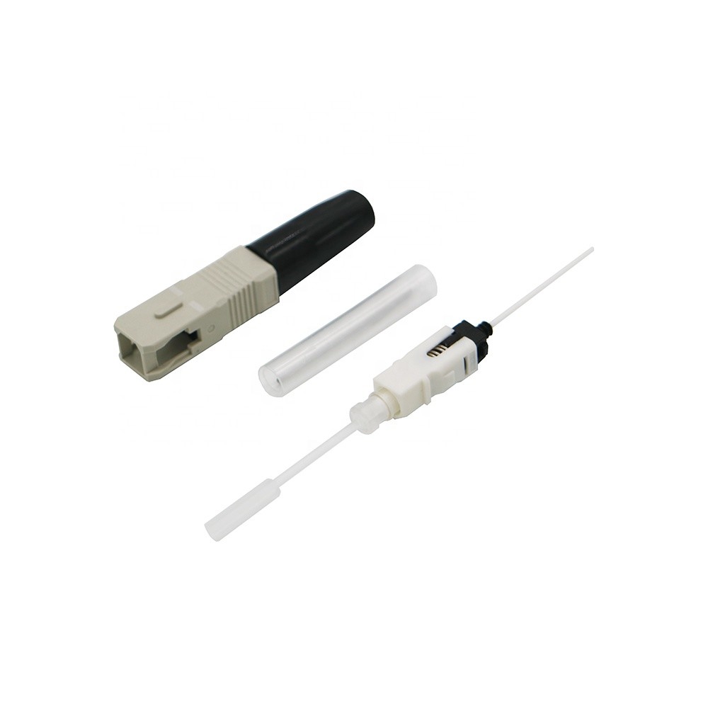 Indoor Hot Melt SC/APC FTTH Fiber Optic Quick Connector