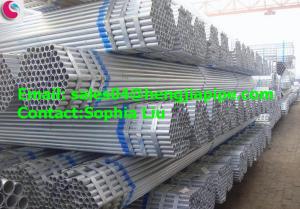 China Hot galvanized steel pipes wholesale
