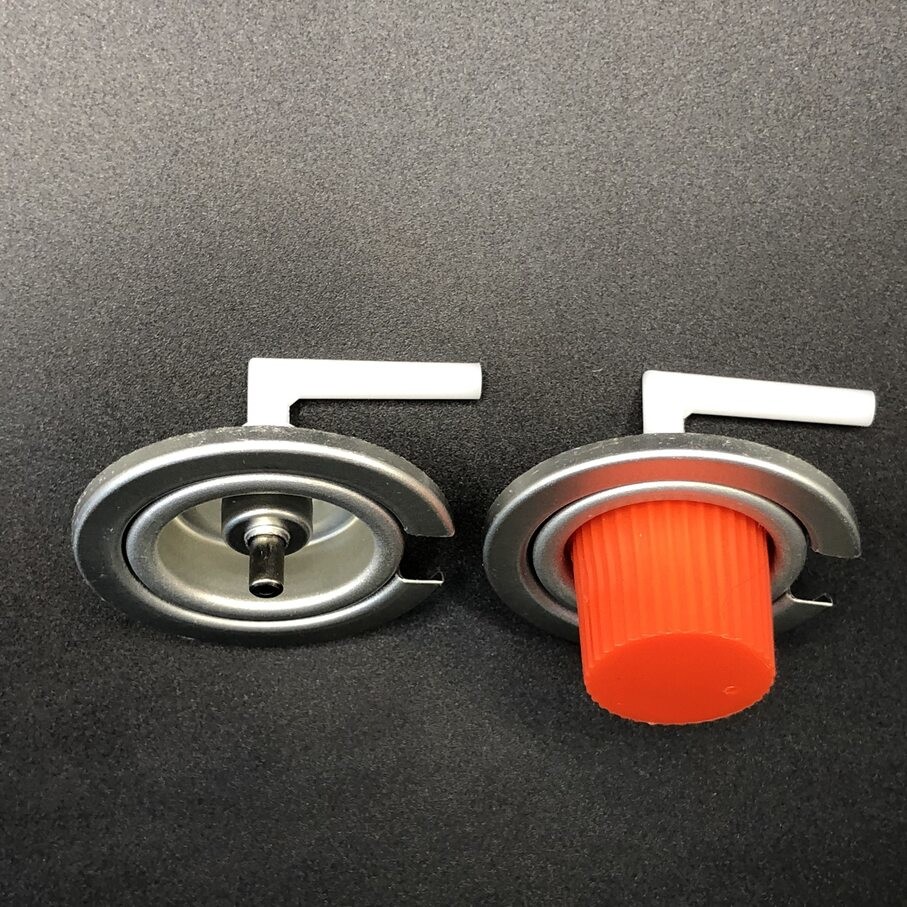 1/4 Inch NPT Outlet Thread Portable Gas Stove ValveWholesale with Black Handle