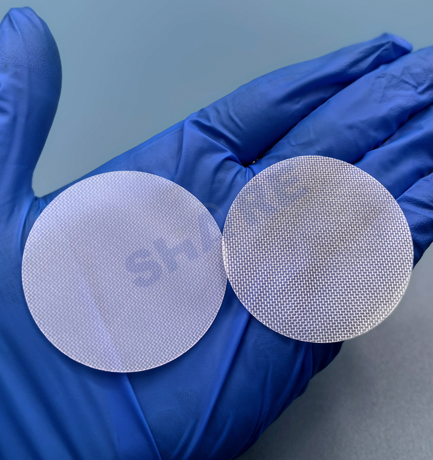 Custom Coarse And Fine Double Layer Polypropylene (PP) Mesh Filter Discs For Filtration Of Air, Liquids, Solids, Oil