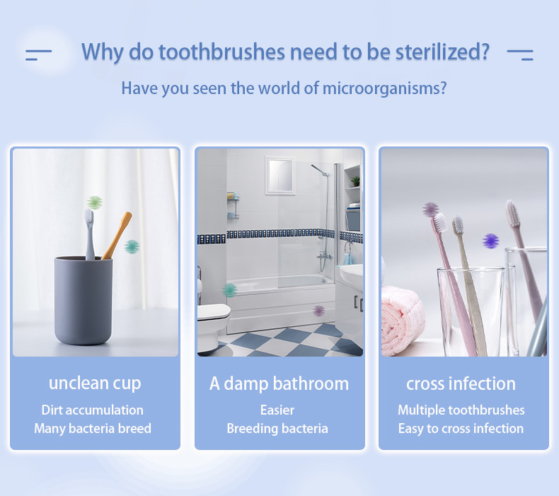 Ultraviolet Sterilization Sonic Electric Toothbrush, 41000 Vpm Soft Bristle For Adult With Uv Cleaning