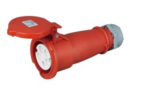 China Durable 3 Phase Industrial Socket Polyamide Material 381g Light Weight wholesale