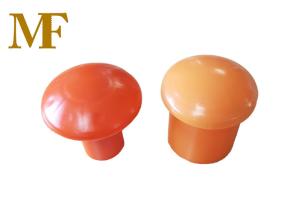 China Customized plastic Rebar Safety Caps , Plastic Rebar Mushroom Cap / Steel Bar Cap wholesale