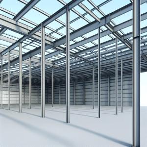 China High Capacity Steel Frame Industrial Building Low Maintenance wholesale