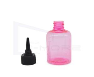 China Plastic PET Small 80ml Squeeze Flip Cap Bottle wholesale