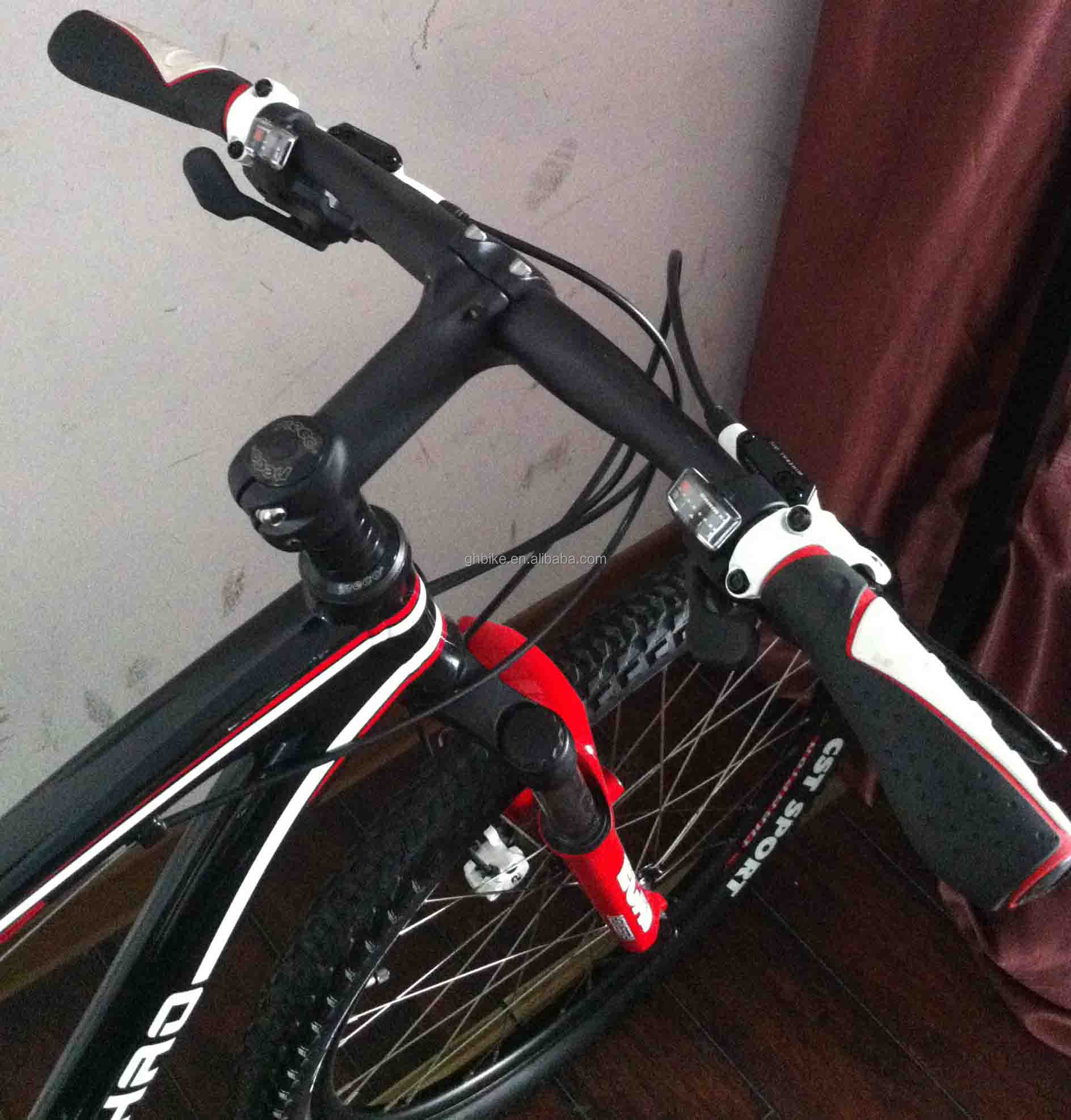 26" OEM Customized USA CE Adult Men 24 Speeds Aluminum Full Suspension Mountain Bicycle