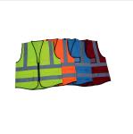 Pink Riding Motorcycle Reflective Vest Military Black Blue Mesh Heavy Duty