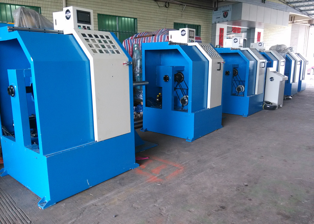 High Speed Three Layers Cable Tapping Machine Wire Wrapping Production Line