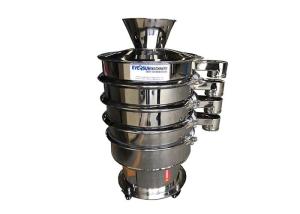 China 25tph Capacity 4 Deck Vibratory Screening Machine 500 Mesh wholesale