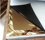 Ti-Gold color mirror finish stainless steel sheet 201 304 316 430 grade