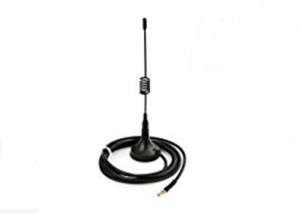 China Magnetic 4000V 3G GSM Antenna Indoor 3 GHZ Mag Mount RG174 Connector wholesale