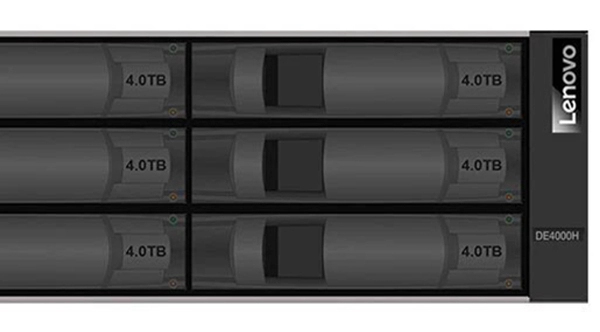 Lenovo DE4000 Storage ThinkSystem DE4000H 2U24 SFF Hybrid Flash Array Rack Storage Server
