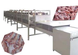 China Automatic 60KW Food Thawing Machine Adjusted Speed wholesale
