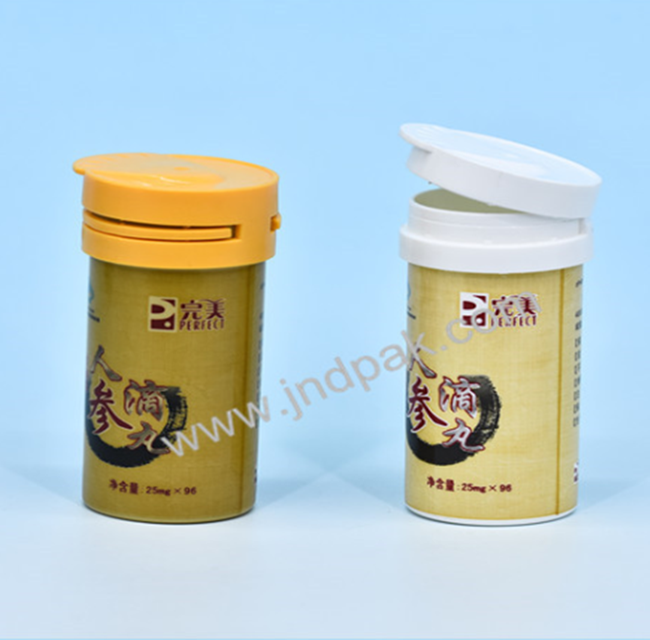 USA Plastic Bottles for Food Grade PP Vc Effervescent Tablets Decal Surface Handling