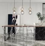 Modern LED Glass Pendant Lights Hanging Lamps Living Room Light Fixture(WH-GP-62