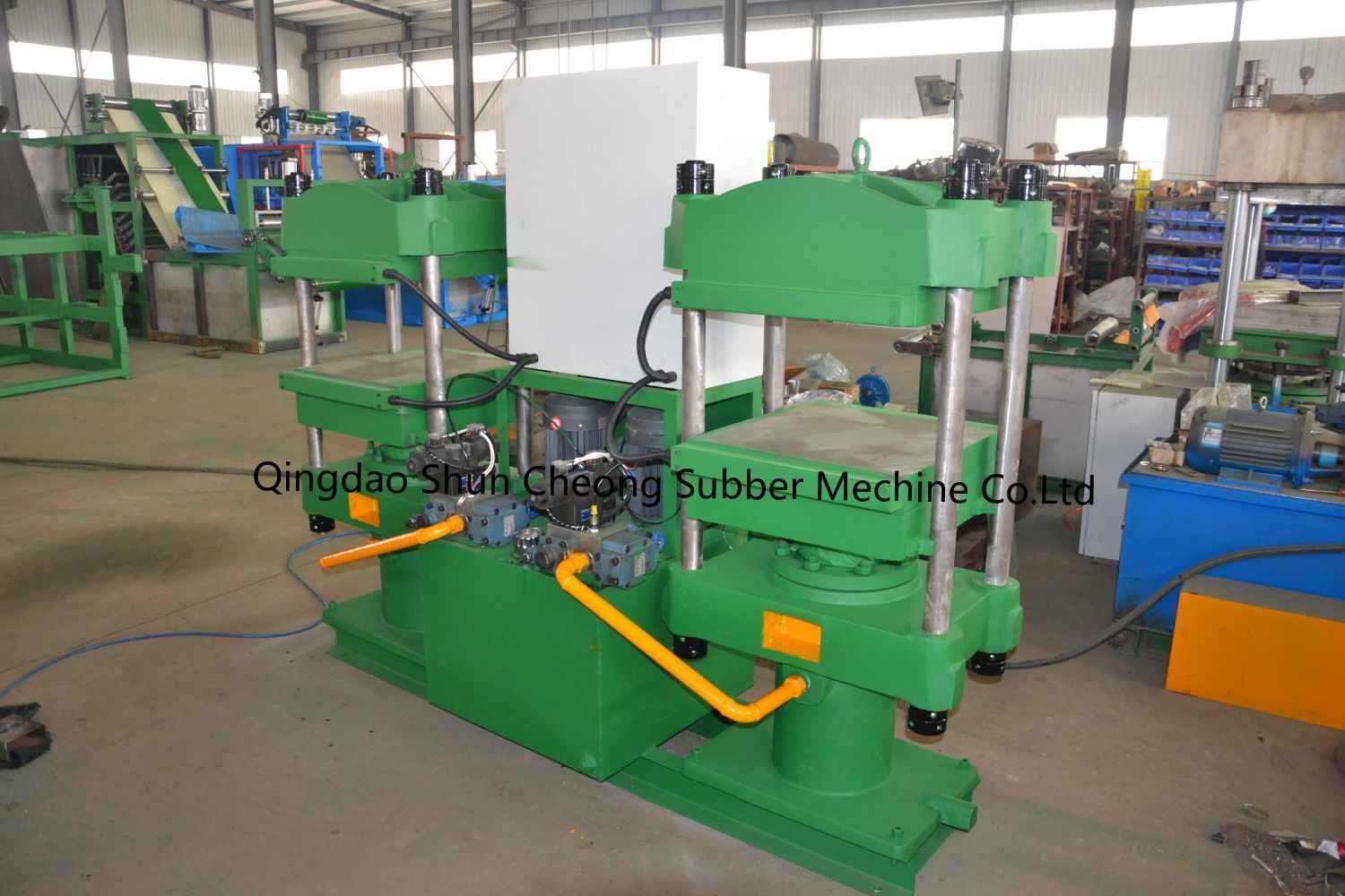 Two Host's Rubber Plate Vulcanizing Machine/Duplex Curing Press