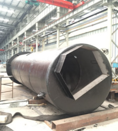 Convenient Lift Station Pump Drainage Pumping Station Fiberglass Material