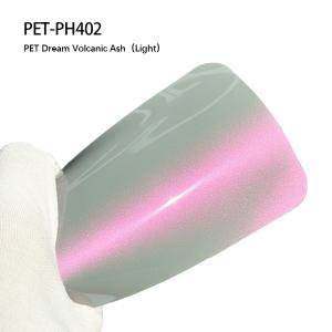 China PET-PH402 PET Car Gloss Wrap Film Dream Volcanic Ash Colored Abrasion Resistant wholesale