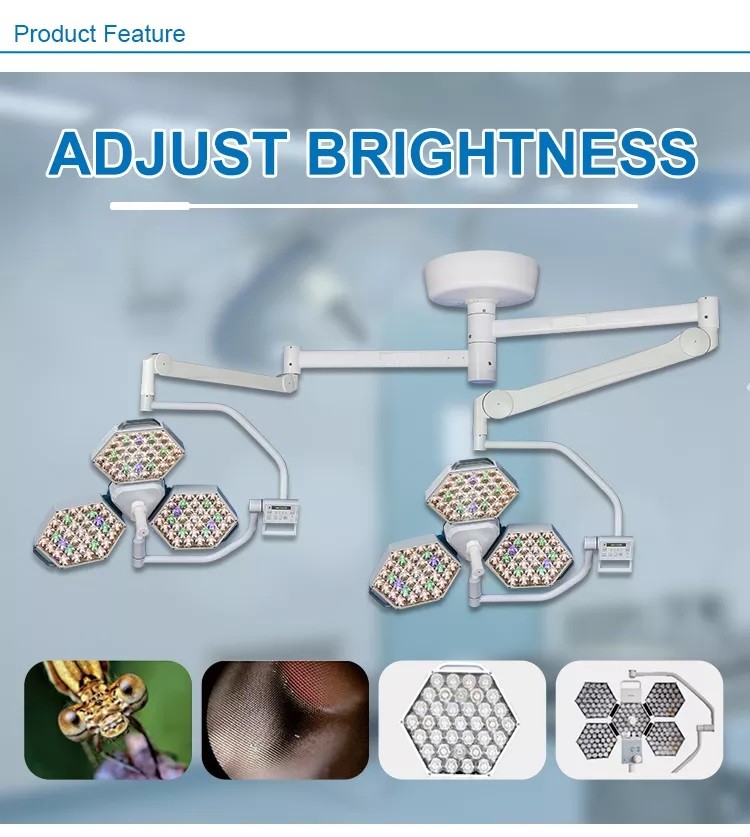 Adjust Colour Temperature High Grade Shadowless Surgical Lamp LED Ceiling Lamp