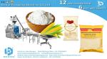 Wheat flour packing machine, quad bag packaging BSTV-550DZ