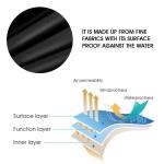 600D Oxford Waterproof Sofa Protection Cover for Modern Outdoor Sunshade