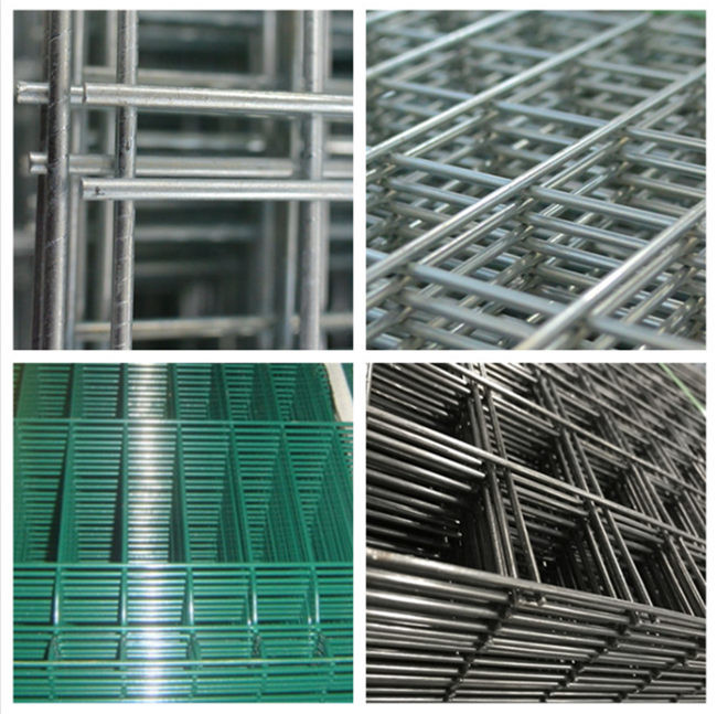 3.15mm Welded Wire Mesh Panels 50 X 50mm Aperture Galvanized For Fence