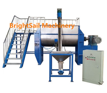 5.5 KW Powder Ribbon Blender Mixer Automatic Carbon Steel