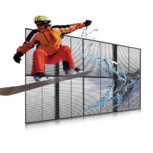 China P5.2-10.4 Outdoor Transparent LED Display SMD1921 5000nits 1000×500mm wholesale