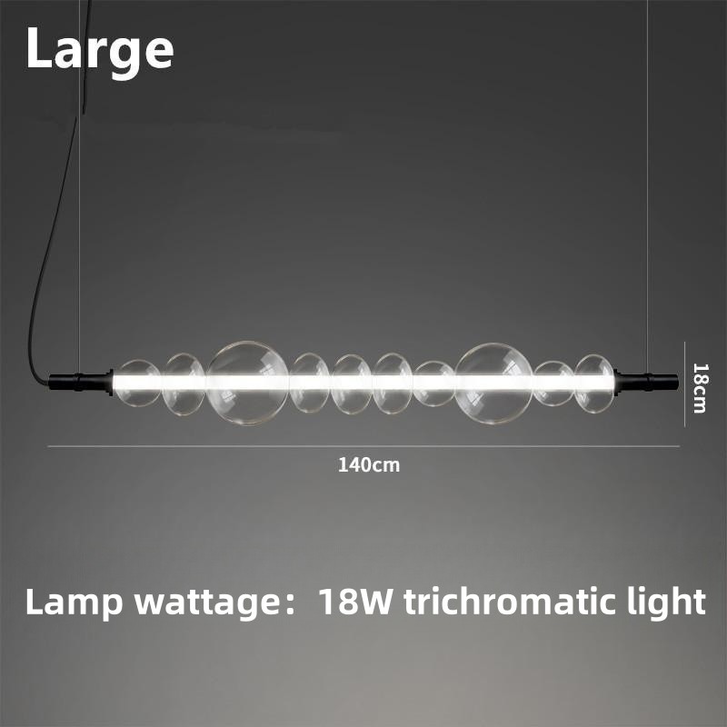 Nordic glass pendant light Transparent Lampshade bubble light(WH-AP-546)