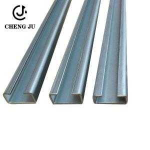 China Galvanized C Type Steel Channel 1mm 1.5mm Cold Rolled Hot Dipped wholesale