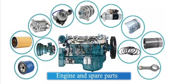 Weichai WP10 Cylinder Head Assembly 612600040707 612600040362 Sinotruk Howo Shacman