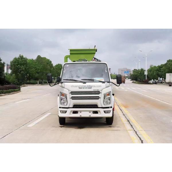 Compressed Sanitation Rubbish Waste Compactor Garbage Truck for City Waste Transfer Manual Transmission and Durable